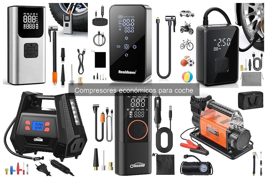 ** Problemas comunes con compresores económicos para coche y soluciones