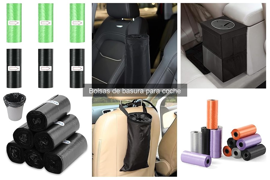 Problemas comunes con las bolsas de basura para coche