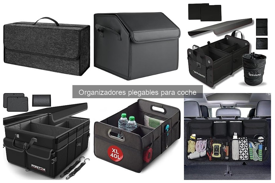 Problemas comunes con organizadores plegables para coche