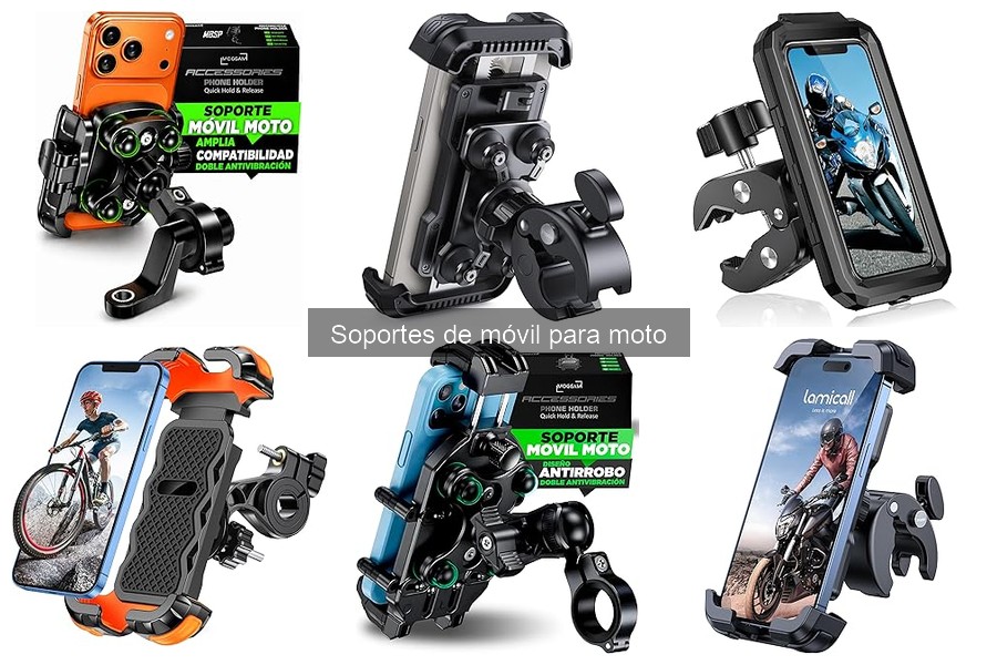 Problemas comunes con soportes de móvil para moto