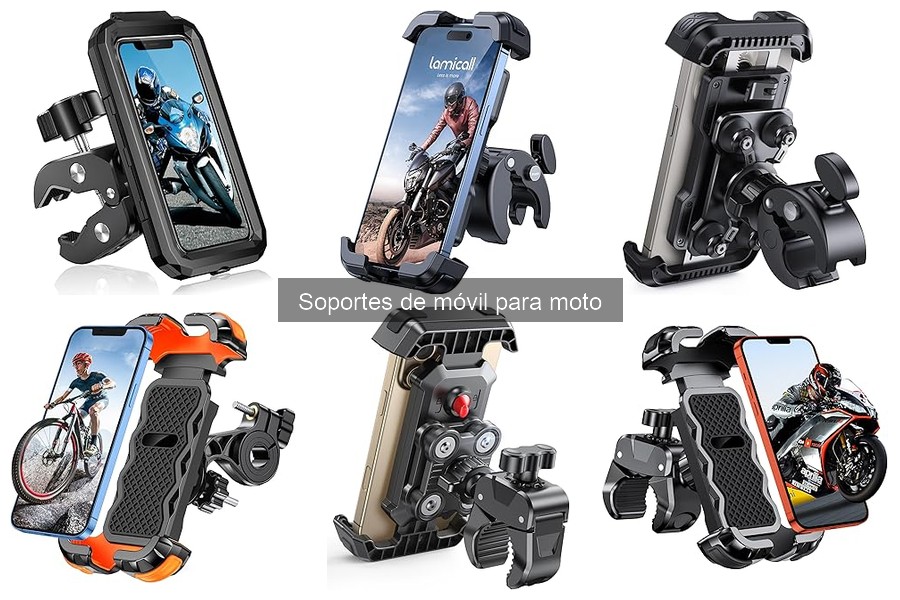Pros y Contras de Soportes de Móvil Fijos vs. Móviles en Moto