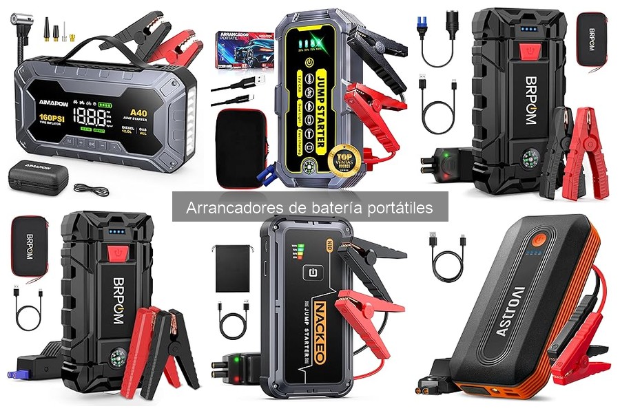 ¿Qué es un arrancador de batería portátil? Funcionalidad y Uso