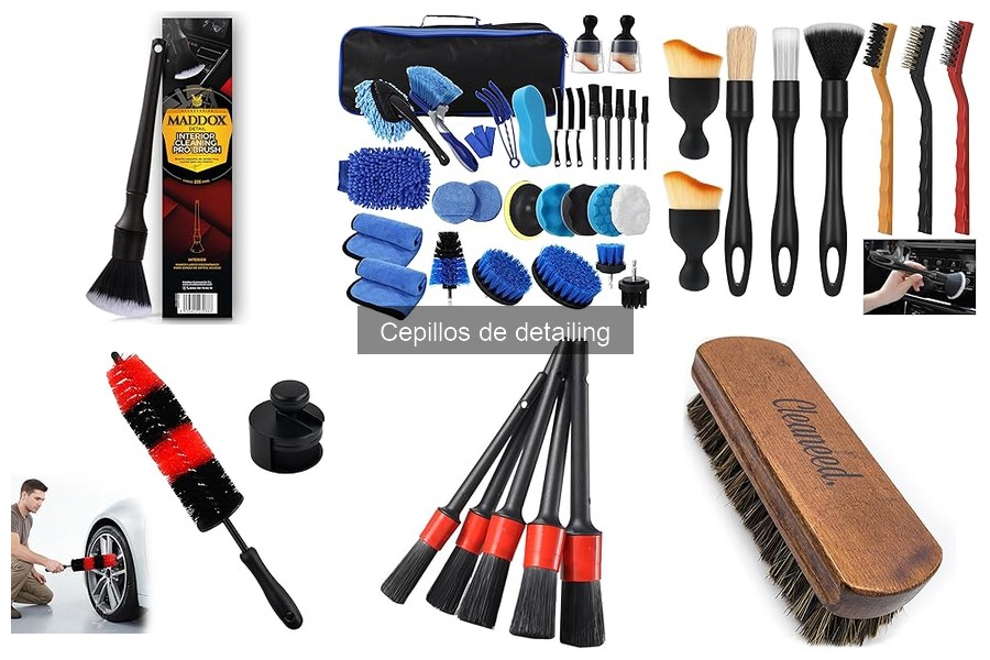¿Qué es un cepillo de detailing y para qué se utiliza?
