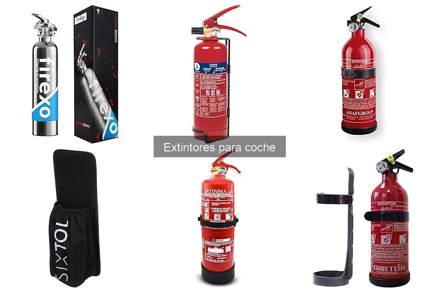 ¿Qué es un extintor para coche? Guía y características
