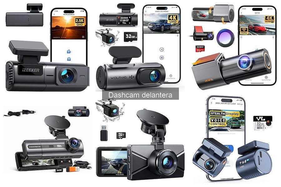 ¿Qué es una dashcam delantera? Función y Beneficios