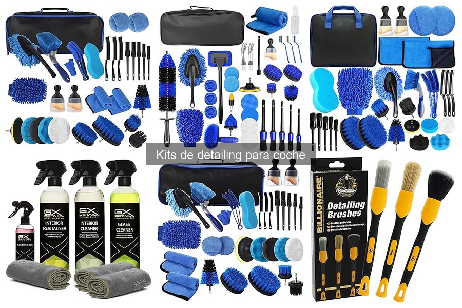 ¿Qué incluye un kit básico de detailing para coche?