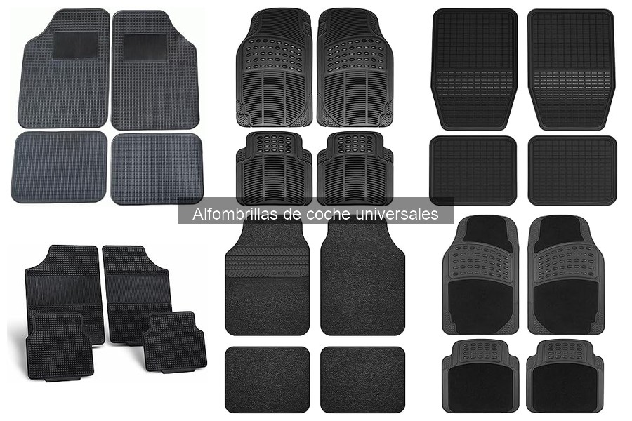 ¿Qué son las alfombrillas de coche universales? Beneficios y características