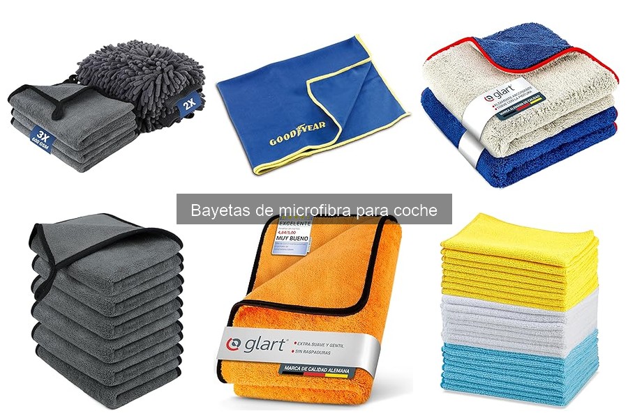 ¿Qué son las bayetas de microfibra para coche? Beneficios y uso
