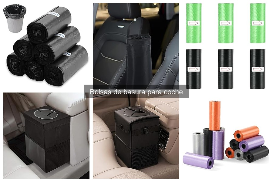 ¿Qué son las bolsas de basura para coche? Función y utilidad