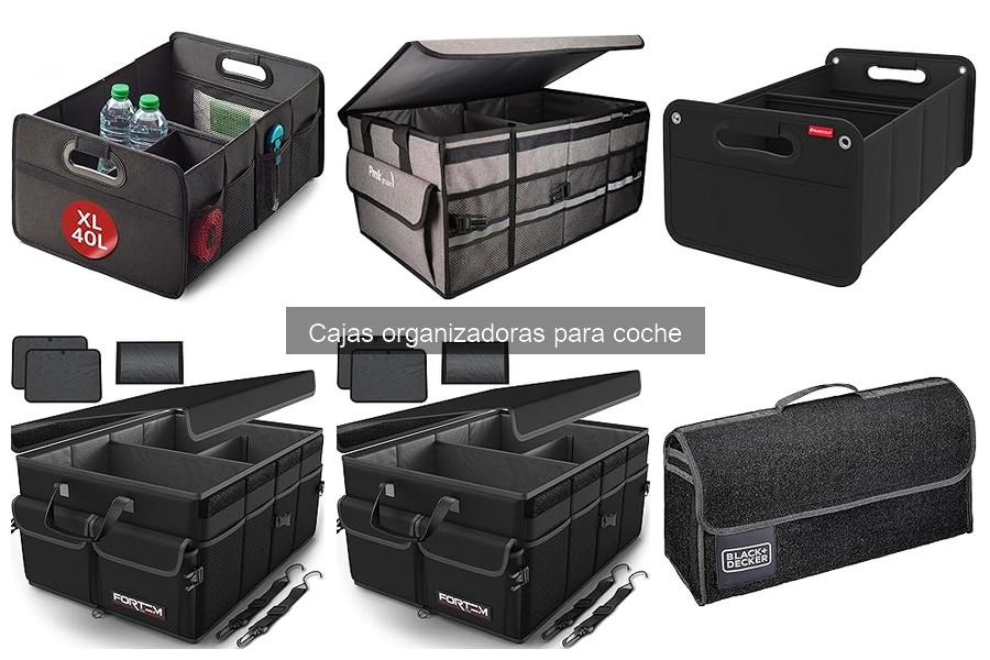 ¿Qué son las cajas organizadoras para coche? Beneficios y Tipos