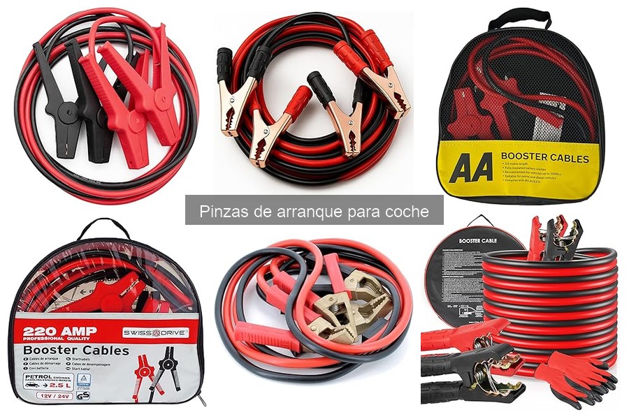 ¿Qué son las pinzas de arranque para coche y cómo usarlas?
