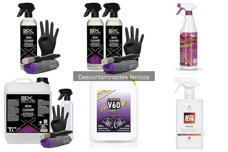 ¿Qué son los descontaminantes férricos? Guía completa