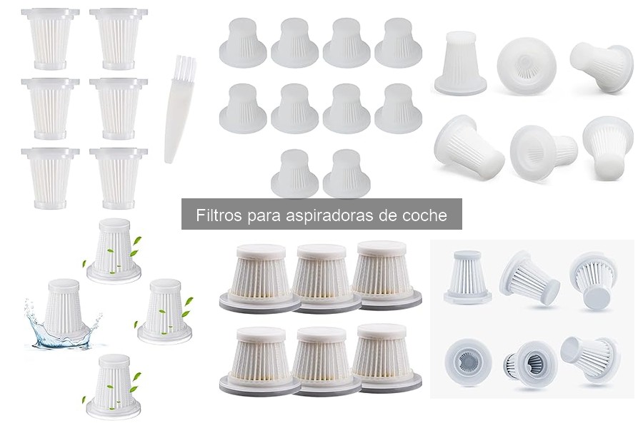 ¿Qué son los filtros para aspiradoras de coche?