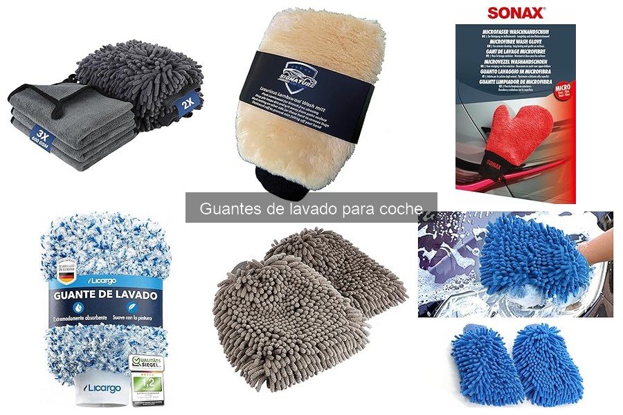 ¿Qué son los guantes de lavado para coche? Beneficios y más