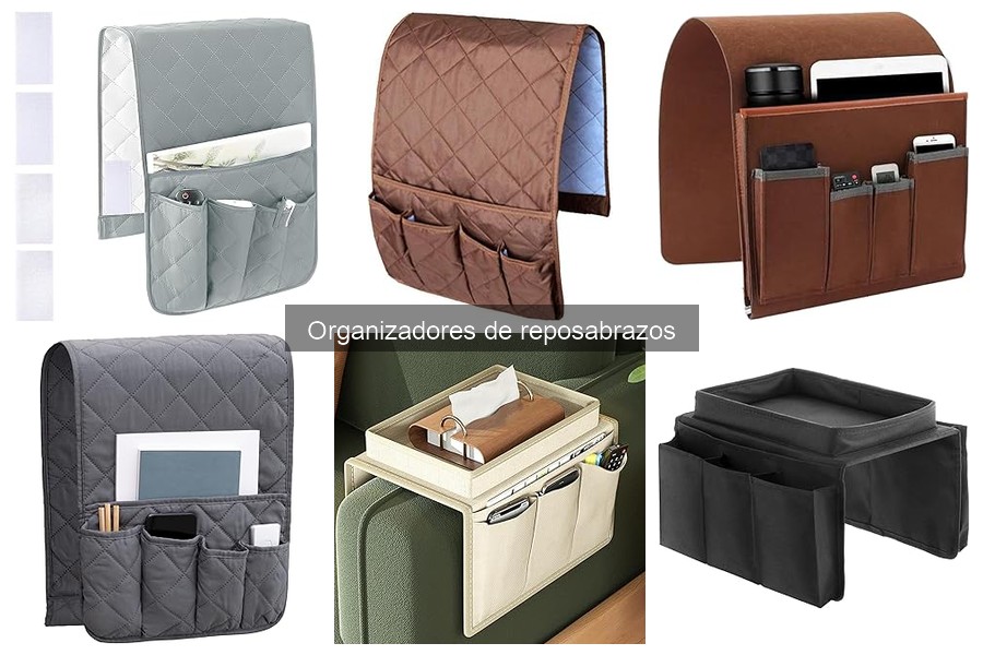 ¿Qué son los organizadores de reposabrazos? Descubre sus ventajas