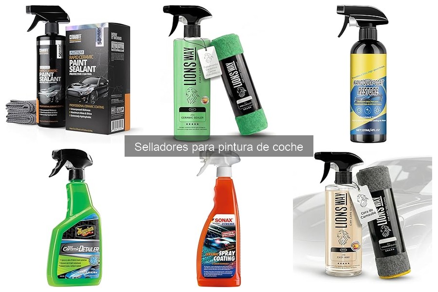 ¿Qué son los selladores para pintura de coche? Beneficios y más