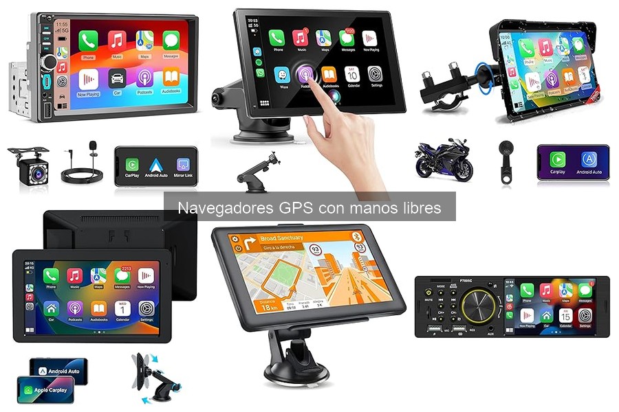 Seguridad de los navegadores GPS con manos libres al conducir