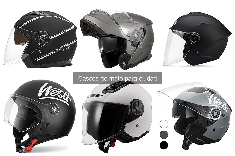 Soluciones para el mal ajuste de cascos de moto en ciudad
