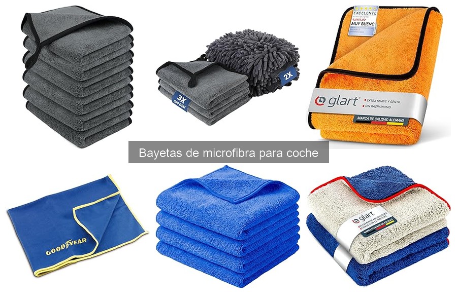 ¿Son reutilizables las bayetas de microfibra para coche?