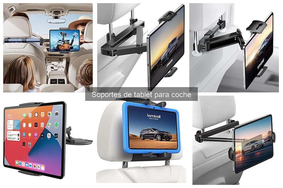 Soportes de tablet para coches con niños: guía de compra