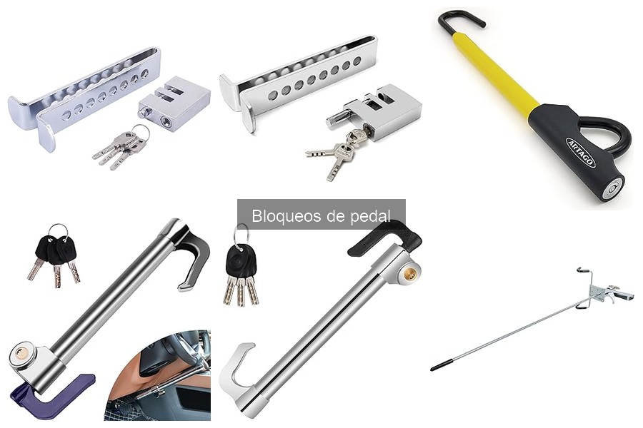 Tipos de bloqueos de pedal: características y aplicaciones