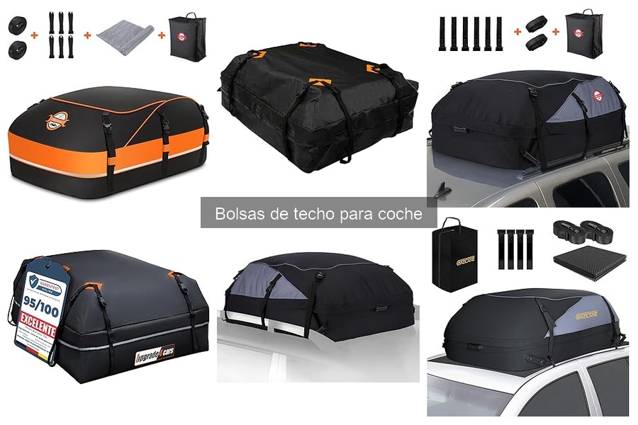 Tipos de bolsas de techo para coche: Guía completa