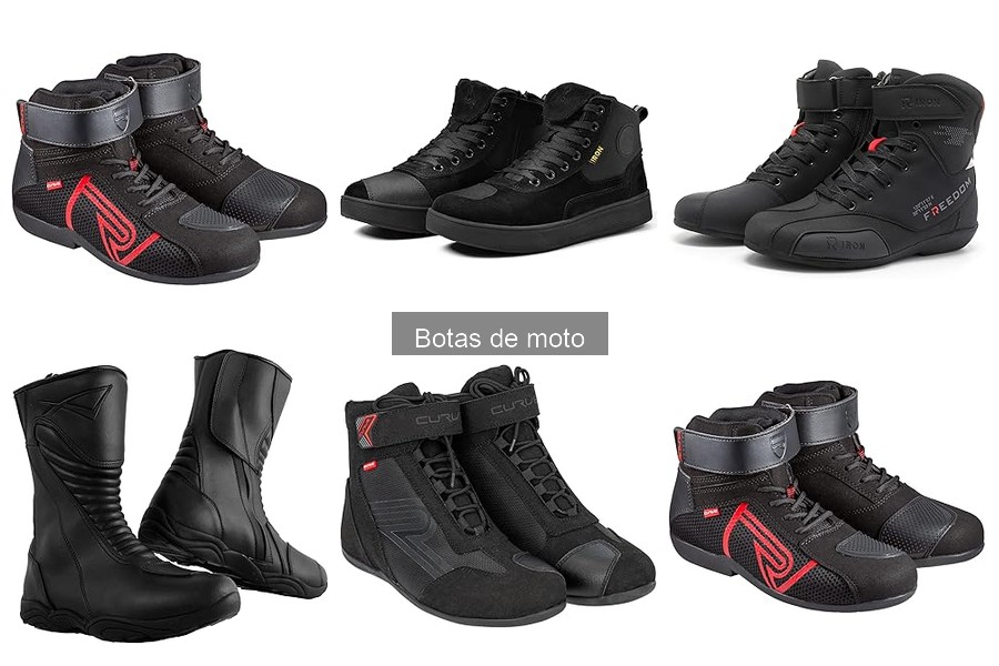 Tipos de botas de moto: guía completa de características