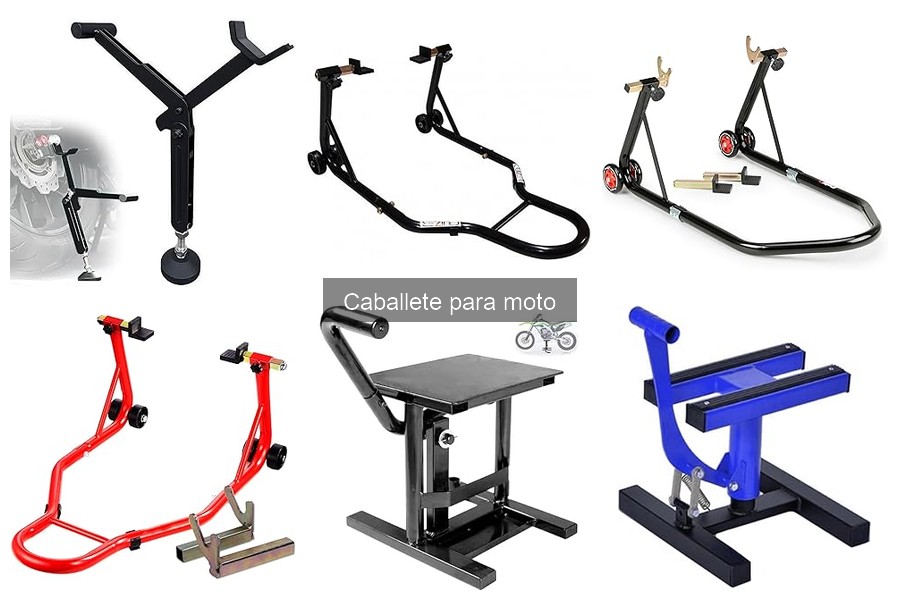 Tipos de caballetes para moto: usos y características
