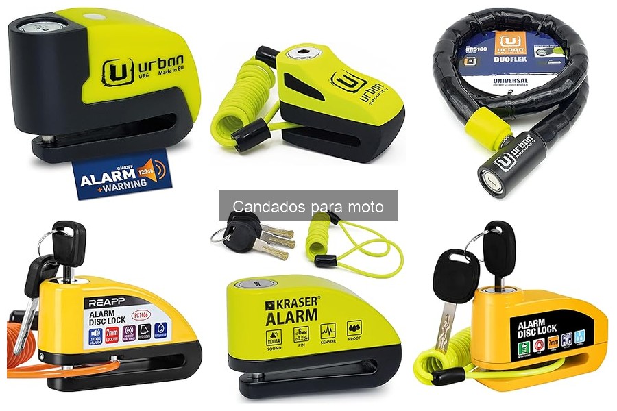 Tipos de candados para moto: seguridad y características clave