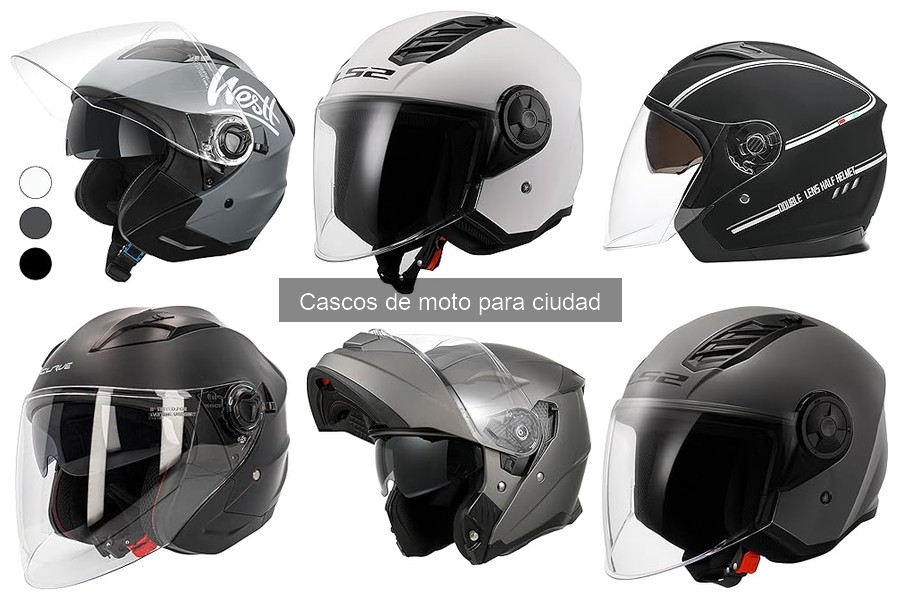 Tipos de cascos de moto para ciudad: ventajas y desventajas