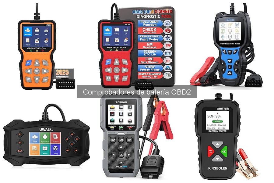 Tipos de Comprobadores de Batería OBD2: Guía Completa