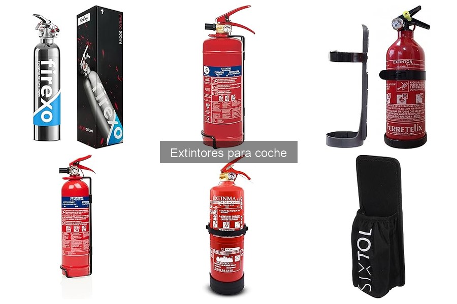 Tipos de extintores para coche: ¿Cuál elegir?