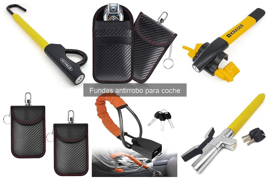 Tipos de fundas antirrobo para coche: guía completa
