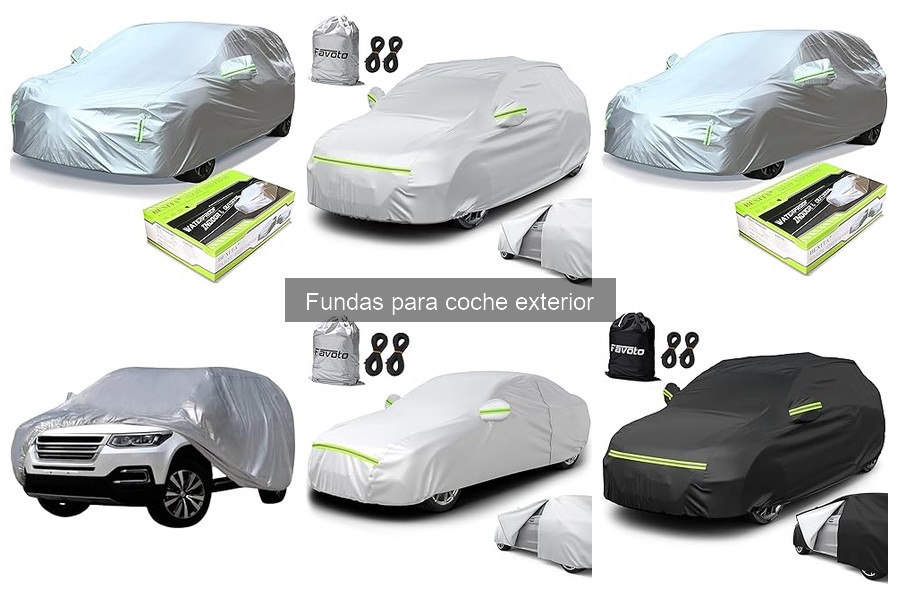 Tipos de fundas para coche exterior: guía completa
