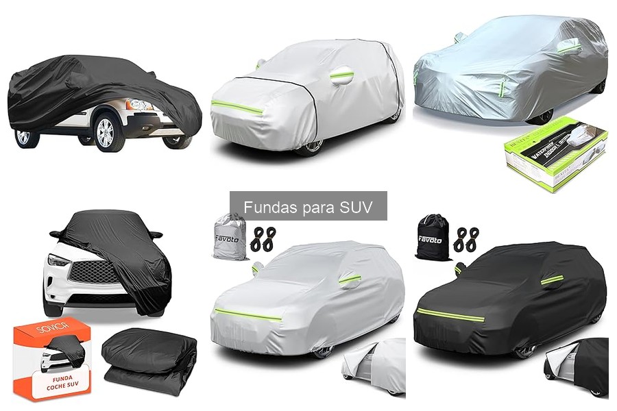 Tipos de fundas para SUV: características y opciones