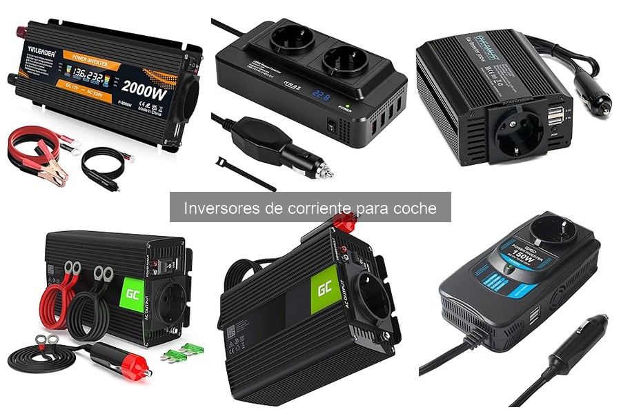 Tipos de inversores de corriente para coche: guía completa