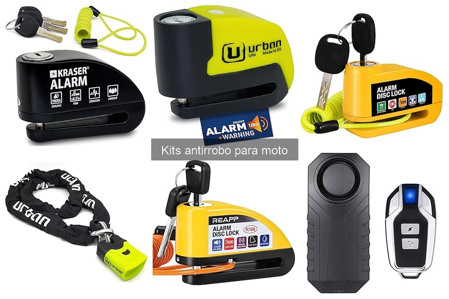 Tipos de kits antirrobo para moto: Guía completa