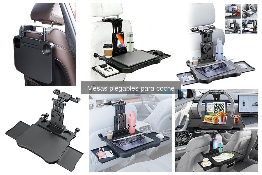 Tipos de mesas plegables para coche: ¡Encuentra la ideal!