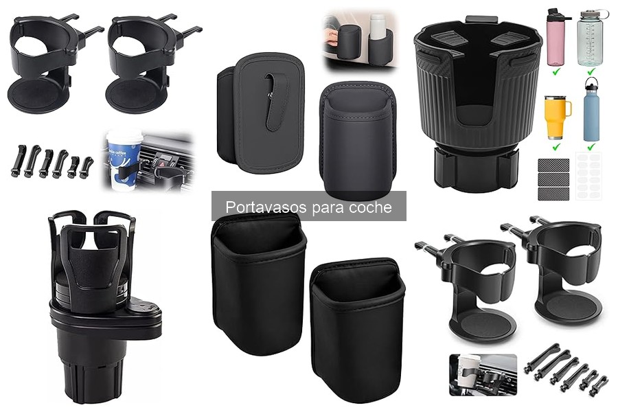 Tipos de Portavasos para Coche: Guía Completa y Opciones