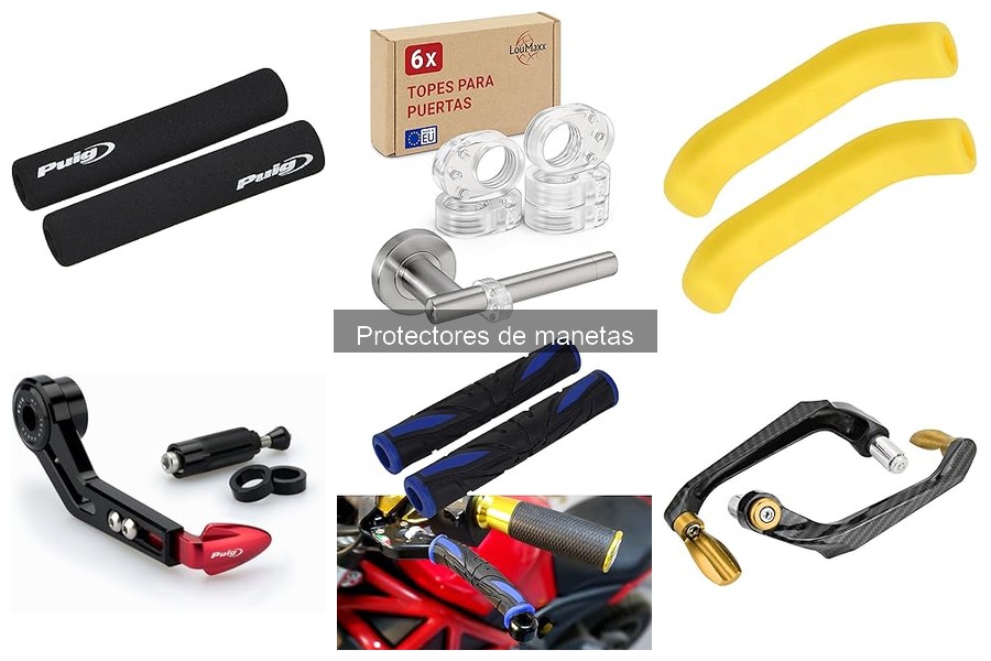 Tipos de Protectores de Manetas: Goma, Plástico y Metal