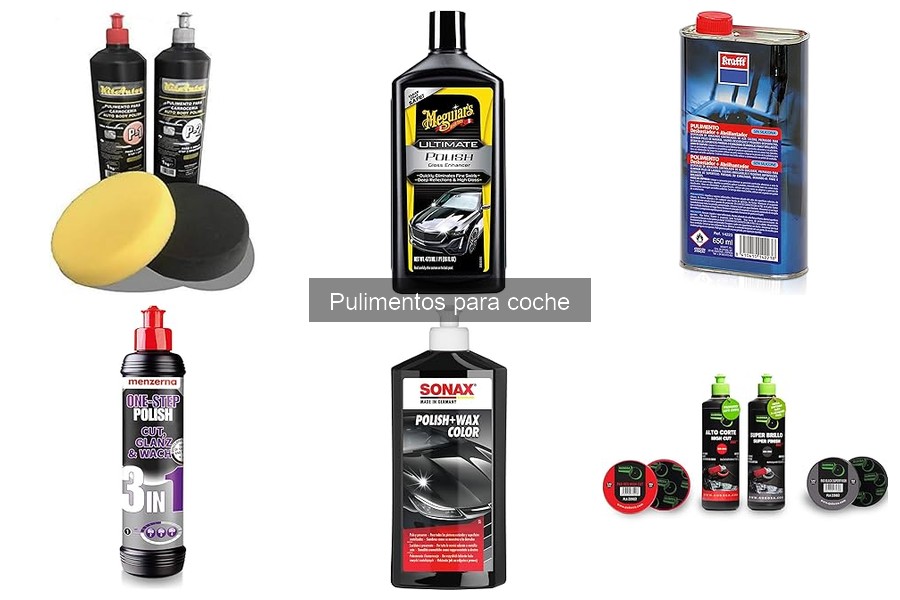 Tipos de pulimentos para coche y sus beneficios