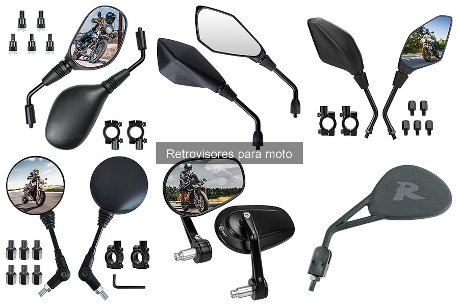 Tipos de retrovisores para moto: guía completa y comparativa