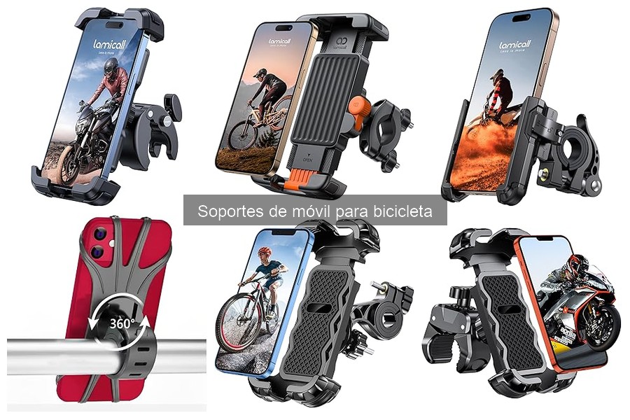 Tipos de soportes de móvil para bicicleta: Guía completa