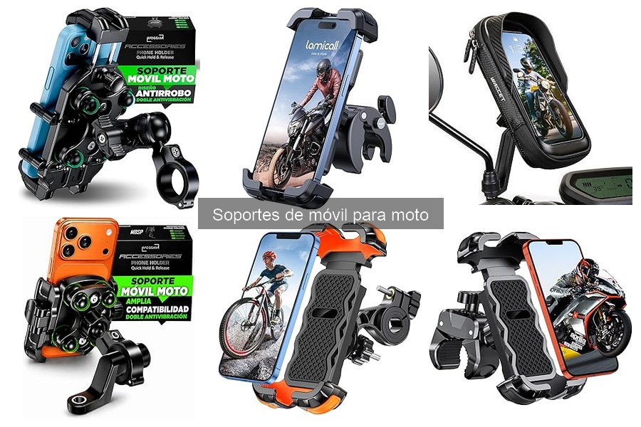 Tipos de Soportes de Móvil para Moto: Encuentra el Ideal
