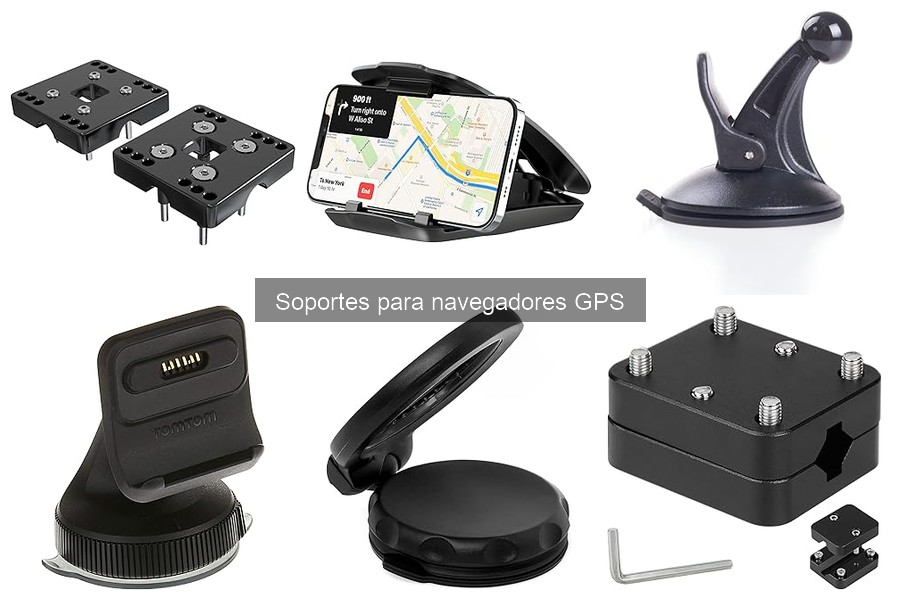 Tipos de soportes para navegadores GPS: Guía completa