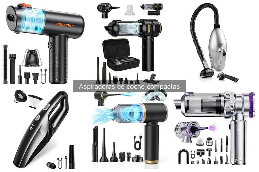 Todo sobre las aspiradoras de coche compactas: características y funciones