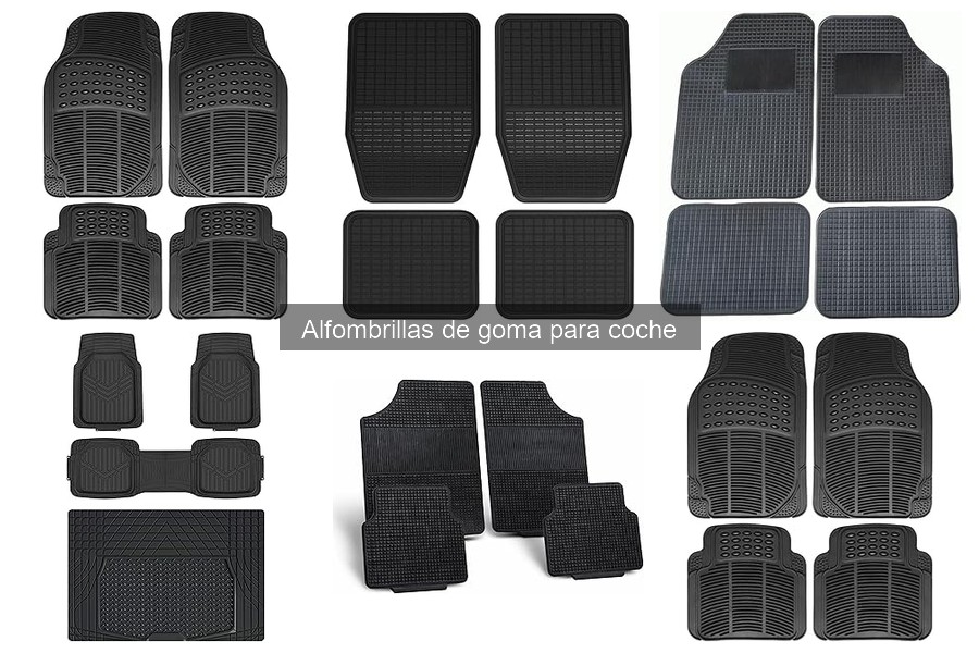 Ventajas de las alfombrillas de goma para coche
