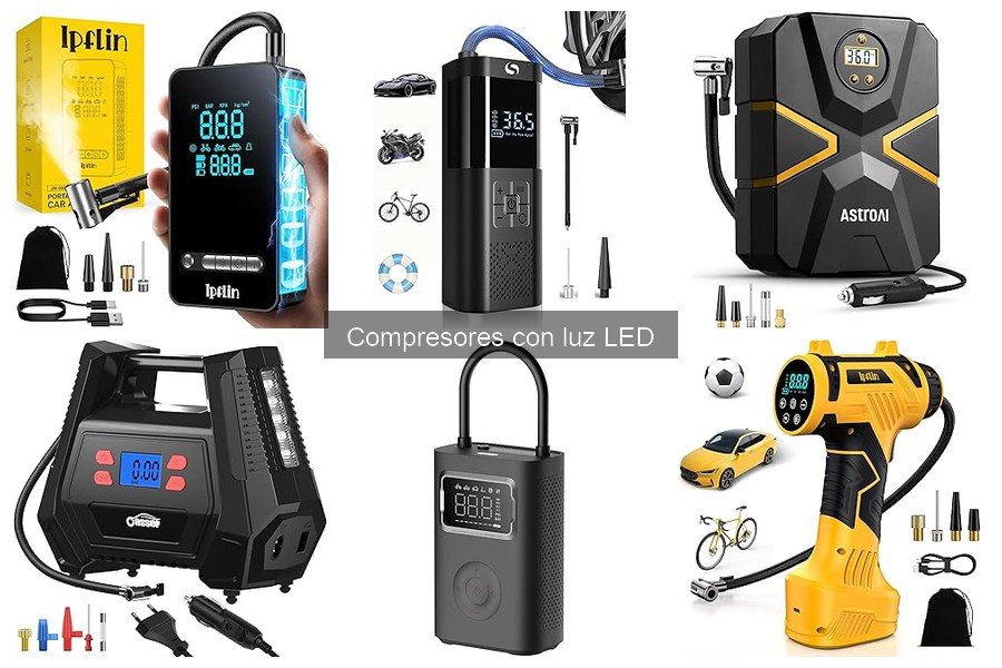 Ventajas de un Compresor con Luz LED para tu Coche