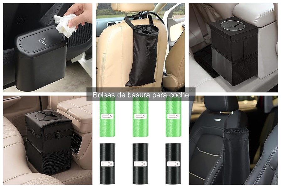 Ventajas de usar bolsas de basura para coche (y cómo elegirlas)