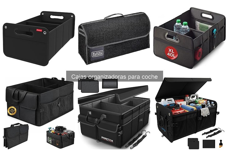 Ventajas de usar cajas organizadoras en el coche